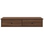 Estante de pared con cajones madera contrachapada roble marrón de , Estantes y estanterías - Ref: Foro24-859965, Precio: 66,5...