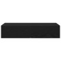Estante de pared con cajones de madera contrachapada negro de , Estantes y estanterías - Ref: Foro24-859978, Precio: 71,12 €,...