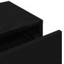 Estante de pared con cajones de madera contrachapada negro de , Estantes y estanterías - Ref: Foro24-859978, Precio: 71,12 €,...
