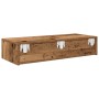 Estante de pared con cajones madera contrachapada madera vieja de , Estantes y estanterías - Ref: Foro24-859984, Precio: 63,9...