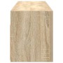 Mueble de pared baño madera ingeniería roble sonoma 100x25x30cm de , Tocadores de baño - Ref: Foro24-860096, Precio: 64,01 €,...