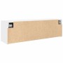 Mueble de pared de baño madera ingeniería blanco 100x25x30 cm de , Tocadores de baño - Ref: Foro24-860094, Precio: 65,76 €, D...