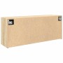 Mueble de pared baño madera ingeniería roble sonoma 100x25x40cm de , Tocadores de baño - Ref: Foro24-860105, Precio: 81,45 €,...
