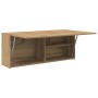 Mueble pared baño madera ingeniería roble artisan 100x25x40 cm de , Tocadores de baño - Ref: Foro24-860111, Precio: 74,52 €, ...
