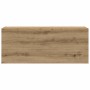 Mueble pared baño madera ingeniería roble artisan 100x25x40 cm de , Tocadores de baño - Ref: Foro24-860111, Precio: 74,52 €, ...