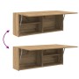 Mueble pared baño madera ingeniería roble artisan 100x25x40 cm de , Tocadores de baño - Ref: Foro24-860111, Precio: 74,52 €, ...