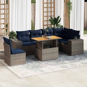Comprar Set de sofás de jardín 7 pzas con cojines