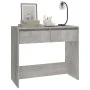 Mesa consola madera contrachapada gris hormigón 89x41x76,5 cm de vidaXL, Mesas auxiliares - Ref: Foro24-809570, Precio: 57,95...