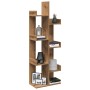 Estantería de madera de ingeniería roble artisan 48x25,5x140 cm de , Librerías y estanterías - Ref: Foro24-856695, Precio: 59...
