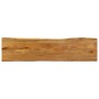 Tablero de mesa borde natural madera maciza mango 160x40x2,5 cm de , Tableros para mesas - Ref: Foro24-370760, Precio: 81,87 ...
