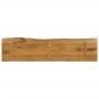 Tablero de mesa borde natural madera maciza mango 160x40x2,5 cm de , Tableros para mesas - Ref: Foro24-370760, Precio: 81,87 ...