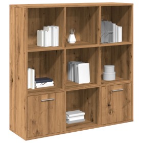 Estantería de madera de ingeniería roble artisan 98x29x97,5 cm de , Librerías y estanterías - Ref: Foro24-855967, Precio: 105...