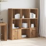 Estantería de madera de ingeniería roble artisan 98x29x97,5 cm de , Librerías y estanterías - Ref: Foro24-855967, Precio: 105...