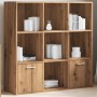 Estantería de madera de ingeniería roble artisan 98x29x97,5 cm de , Librerías y estanterías - Ref: Foro24-855967, Precio: 105...