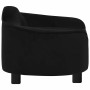 Sofá para perros felpa negro 67x47x36 cm de , Camas para perros - Ref: Foro24-171086, Precio: 106,00 €, Descuento: -5%%