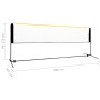 Red de bádminton ajustable metal 400x103x94-158 cm de vidaXL, Redes de bádminton - Ref: Foro24-93368, Precio: 72,50 €, Descue...