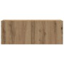 Muebles de TV de pared 4 uds madera ingeniería roble artesanal de , Muebles TV - Ref: Foro24-3328944, Precio: 188,69 €, Descu...