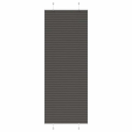 Estor Plisado negro 70x200 cm Tela Ancho 69,4 cm Poliéster de , Persianas y estores - Ref: Foro24-4015154, Precio: 22,99 €, D...