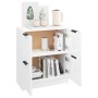 Aparador de madera contrachapada blanco brillante 60x30x70 cm | Foro24.es | Tu tienda online para hogar, jardín y más Foro24.es