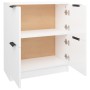 Aparador de madera contrachapada blanco brillante 60x30x70 cm | Foro24.es | Tu tienda online para hogar, jardín y más Foro24.es