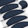 Alfombrilla autoadhesiva escalera 30 uds azul marino 65x21x4 cm de , Alfombrillas para escalones - Ref: Foro24-3365665, Preci...