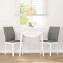 Sillas de comedor con cojines 2uds madera maciza blanco caucho | Foro24.es | Tu tienda online para hogar, jardín y más Foro24.es