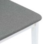 Sillas de comedor con cojines 2uds madera maciza blanco caucho | Foro24.es | Tu tienda online para hogar, jardín y más Foro24.es