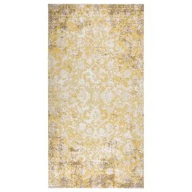Alfombra de exterior tejido plano amarilla 80x150 cm de vidaXL, Protectores para exterior - Ref: Foro24-317042, Precio: 32,37...