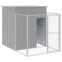 Caseta perro corral acero galvanizado gris claro 165x1067x181cm de , Casetas para perros - Ref: Foro24-3189107, Precio: 813,9...