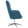 Sillón de relax de terciopelo azul en Sillones | Comprar online en Foru.es