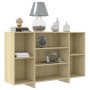 Aparador de madera contrachapada roble Sonoma 120x30x75 cm de vidaXL, Aparadores - Ref: Foro24-809623, Precio: 77,63 €, Descu...