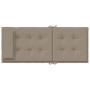 Cojines de silla con respaldo alto 6 uds tela Oxford gris taupe de , Cojines para sillas y sofás - Ref: Foro24-361900, Precio...