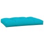 Cojines para palés 5 piezas tela turquesa de , Cojines para sillas y sofás - Ref: Foro24-360798, Precio: 110,93 €, Descuento:...