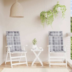 Comprar Cojines de silla respaldo alto 2 uds tela
