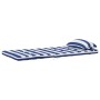 Cojines silla Adirondack 2 uds tela Oxford a rayas azul blanco de , Cojines para sillas y sofás - Ref: Foro24-361845, Precio:...