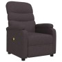 Sillón de masaje eléctrico tela marrón oscuro de , Sillones de masaje eléctricos - Ref: Foro24-321231, Precio: 203,09 €, Desc...