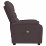 Sillón de masaje eléctrico tela marrón oscuro de , Sillones de masaje eléctricos - Ref: Foro24-321231, Precio: 203,09 €, Desc...