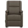 Sillón elevable cuero sintético gris de , Sillones - Ref: Foro24-329688, Precio: 325,16 €, Descuento: %
