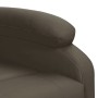 Sillón elevable cuero sintético gris de , Sillones - Ref: Foro24-329688, Precio: 325,16 €, Descuento: %