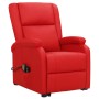 Sillón de masaje elevable cuero sintético rojo de , Sillones de masaje eléctricos - Ref: Foro24-329697, Precio: 235,61 €, Des...