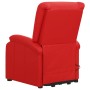 Sillón de masaje elevable cuero sintético rojo de , Sillones de masaje eléctricos - Ref: Foro24-329697, Precio: 235,61 €, Des...