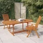 Mesa de jardín madera maciza de eucalipto 200x100x75 cm de vidaXL, Mesas de jardín - Ref: Foro24-316068, Precio: 227,23 €, De...