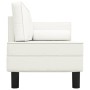 Sofá diván con cojines y cojín de cabeza cuero sintético crema de , Sofás - Ref: Foro24-340696, Precio: 192,85 €, Descuento: %