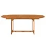 Mesa de jardín madera maciza de eucalipto 200x100x75 cm de vidaXL, Mesas de jardín - Ref: Foro24-316068, Precio: 227,23 €, De...
