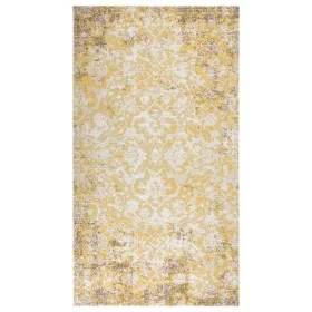 Alfombra de exterior tejido plano amarilla 115x170 cm de vidaXL, Protectores para exterior - Ref: Foro24-317044, Precio: 30,8...