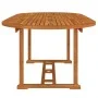 Mesa de jardín madera maciza de eucalipto 200x100x75 cm de vidaXL, Mesas de jardín - Ref: Foro24-316068, Precio: 227,23 €, De...