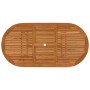 Mesa de jardín madera maciza de eucalipto 200x100x75 cm de vidaXL, Mesas de jardín - Ref: Foro24-316068, Precio: 230,21 €, De...
