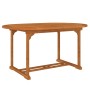Mesa de jardín madera maciza de eucalipto 200x100x75 cm de vidaXL, Mesas de jardín - Ref: Foro24-316068, Precio: 230,21 €, De...