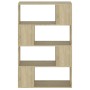 Librería separador contrachapada roble Sonoma 80x24x124,5 cm | Foro24.es | Tu tienda online para hogar, jardín y más Foro24.es