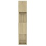 Librería separador contrachapada roble Sonoma 80x24x124,5 cm | Foro24.es | Tu tienda online para hogar, jardín y más Foro24.es